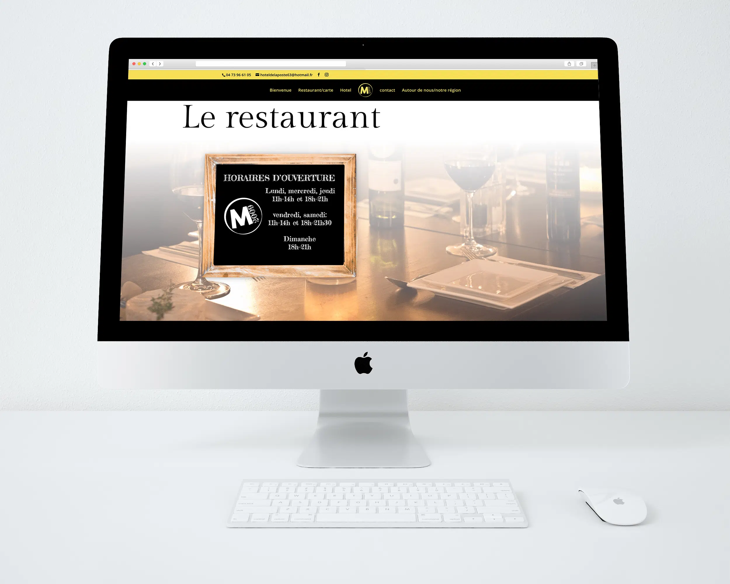 site hotel restaurant coudes